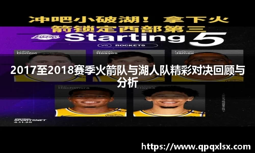 2017至2018赛季火箭队与湖人队精彩对决回顾与分析